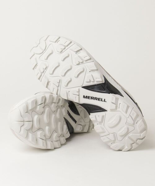 「MERRELL」 ローカットスニーカー 8.5 ホワイト×ブラック メンズの画像
