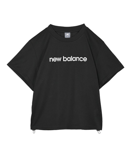 New Balance（ニューバランス） tシャツ 半袖 ロゴメッシュショート