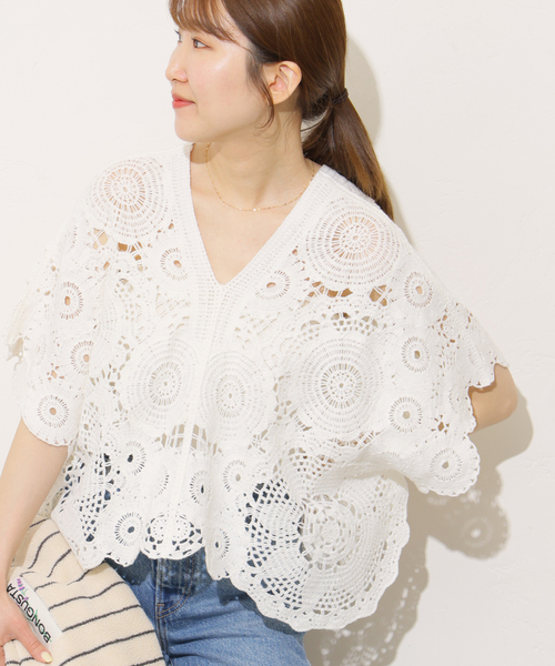 新品未使用　TORRAZZO DONNA   ニットセーター　セーター Torrazzo Donna（トラッゾドンナ） ニット セーター 「WEB限定追加