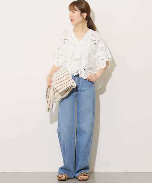 新品未使用　TORRAZZO DONNA   ニットセーター　セーター Torrazzo Donna（トラッゾドンナ） ニット セーター 「WEB限定追加