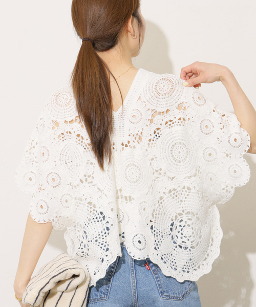 【lgelさま専用】TORRAZZO DONNA ニットポンチョコート Torrazzo Donna（トラッゾドンナ） ニット セーター 「WEB限定追加