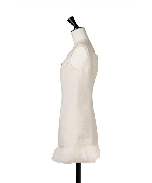 ワンピース Roxanne Layered Tulle Mini Dressの画像
