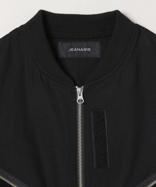 「JEANASIS」 長袖ワンピース FREE ブラック レディース_画像6