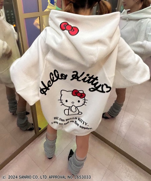 「4GEEKs by SPIRALGIRL」 プルオーバーパーカー FREE ホワイト レディース_画像7