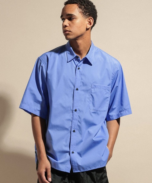 NUMERALS（ヌメラルズ） シャツ 半袖 TYPEWRITER SHORT SLEEVED BIG