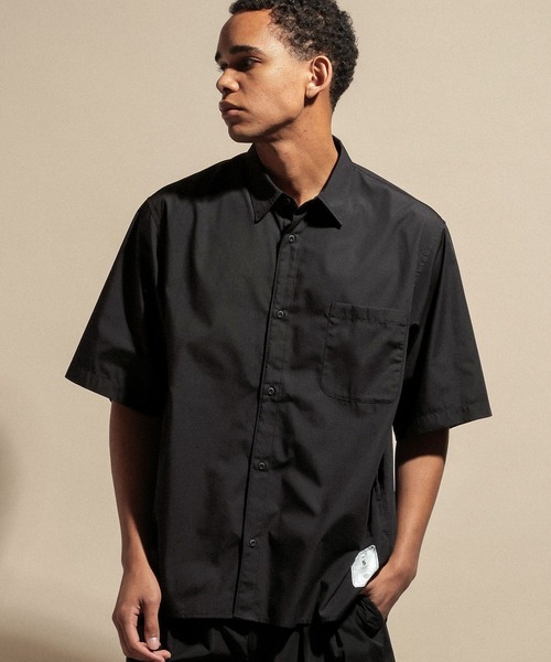 NUMERALS（ヌメラルズ） シャツ 半袖 TYPEWRITER SHORT SLEEVED BIG