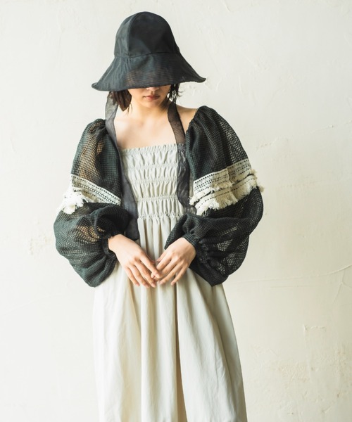 「ORIENT MILLINERY」 ハット FREE ホワイト レディース_画像3