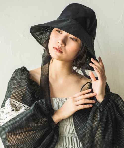 「ORIENT MILLINERY」 ハット FREE ホワイト レディース_画像4