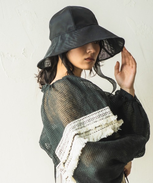 「ORIENT MILLINERY」 ハット FREE ホワイト レディース_画像6