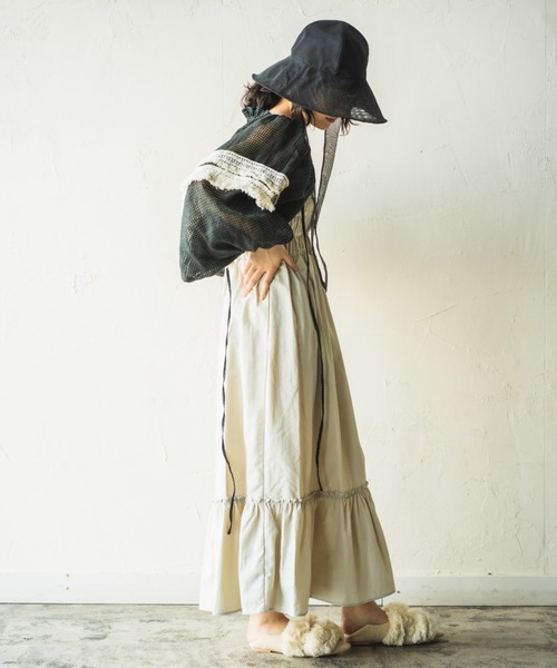 「ORIENT MILLINERY」 ハット FREE ホワイト レディース_画像7