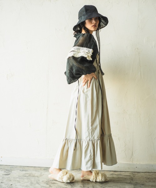 「ORIENT MILLINERY」 ハット FREE ホワイト レディース_画像8