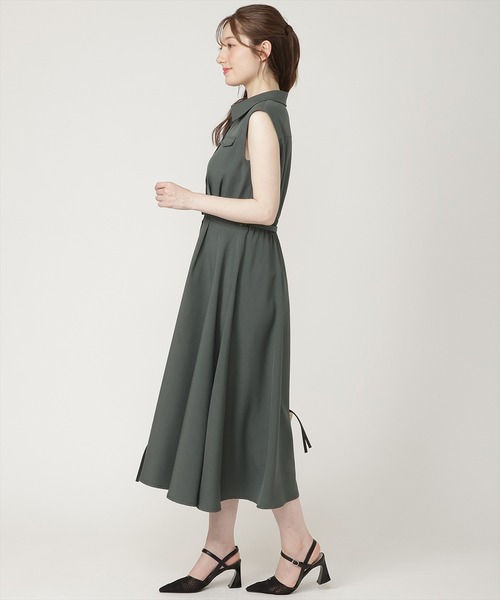 SWINGLE（スウィングル） ワンピース 「6/11発売」キーネックノースリ