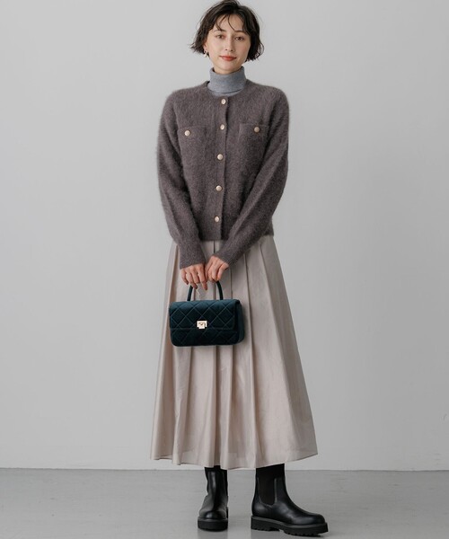 23区（ニジュウサンク） スカート シアーメモリータフタフレア
