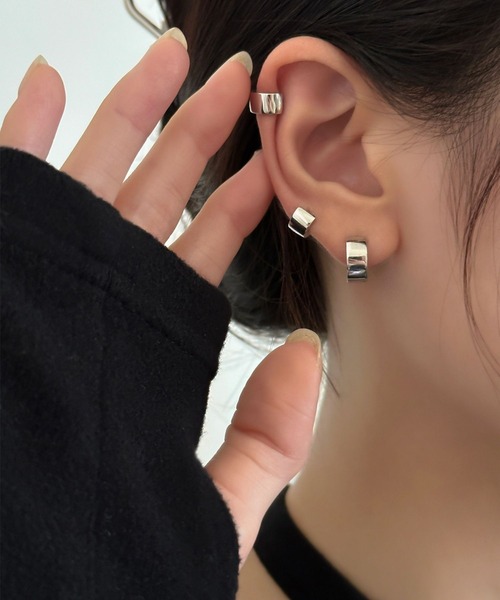 Paul Smith（ポール・スミス） ピアス “Double Ring Motif” シングル