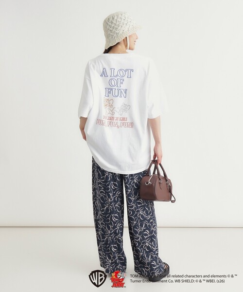 Right-on（ライトオン） tシャツ 半袖 「トムとジェリー」プリントT