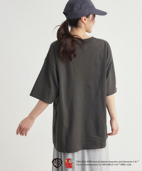 Right-on（ライトオン） tシャツ 半袖 「トムとジェリー」プリントT