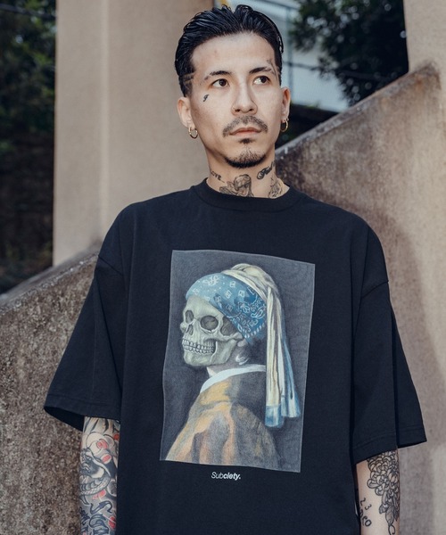 「Subciety」 半袖Tシャツ X-LARGE ホワイト メンズ_画像2