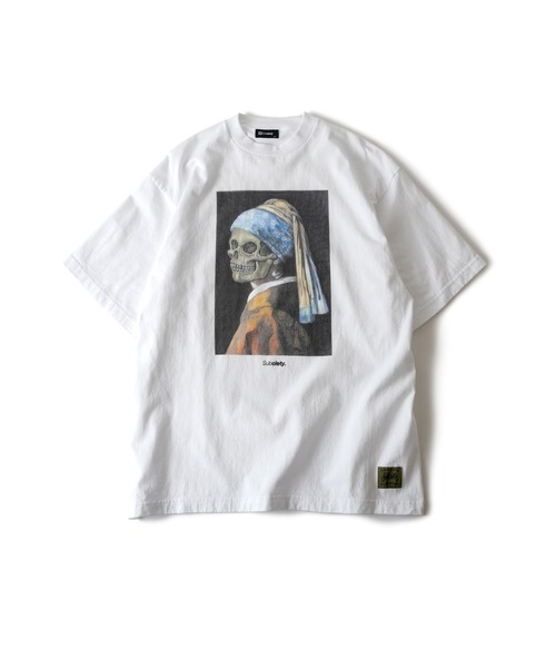 「Subciety」 半袖Tシャツ X-LARGE ホワイト メンズ_画像3