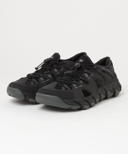 「MERRELL」 サンダル 9 ブラック メンズ_画像4