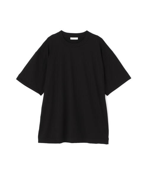 「ATON」 半袖Tシャツ 2 ブラック レディース_画像5
