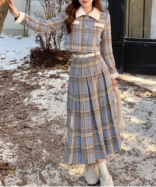 「gossip!ロサンゼルス」 セットアップ L ブルー レディース_画像6