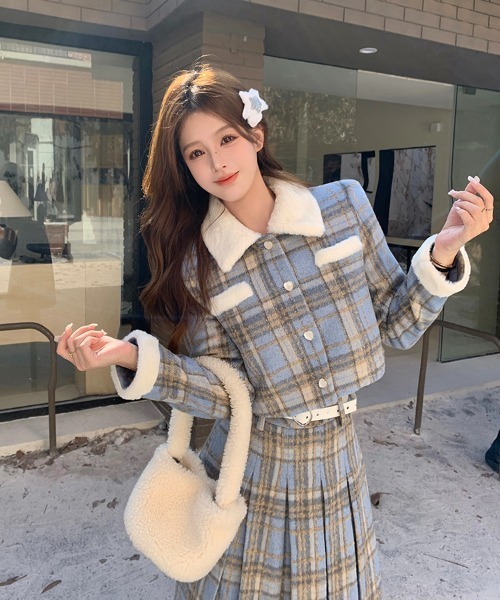 「gossip!ロサンゼルス」 セットアップ L ブルー レディース_画像7