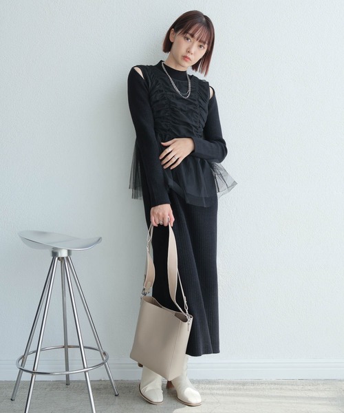 「LADYMADE」 2WAYバッグ FREE ブラック レディース_画像7