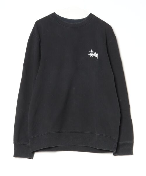 STUSSY（ステューシー） スウェットカットソー LARGE ブラック メンズ 
