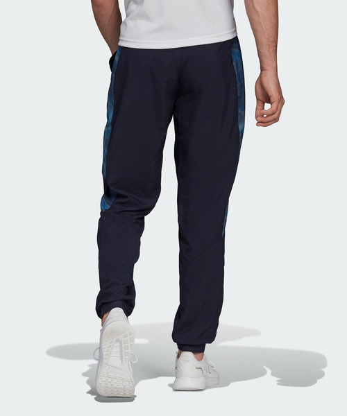 「adidas」 イージーパンツ X-LARGE ダークブルー メンズ_画像2