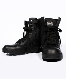 8（eight） ブーツ サイドZIP付きコンバットブーツ メンズ レディース