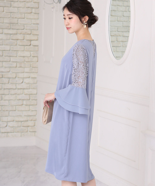 史上最も激安 ブージュルード Jeloud 袖レースオーバーワンピース Bou ミディアムドレス Www Reinnec Cl