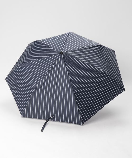 LANVIN en Bleu 折りたたみ傘 「ストライプ」 メンズ : ZOZOTOWN