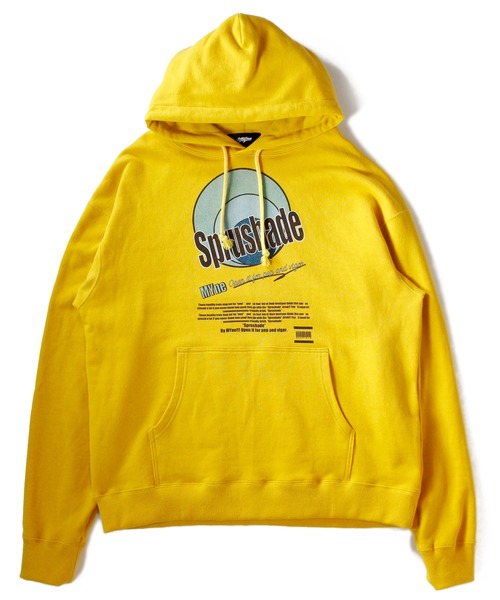 MYne パーカー マイン / Sprushade hoodie プリントスウェットビッグ