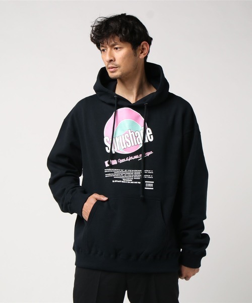 MYne パーカー マイン / Sprushade hoodie プリントスウェットビッグ