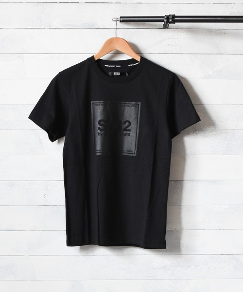 【新品】SY32 bysweetyears／スクエアロゴ Tシャツ カットソーM SY32 by SWEET YEARS tシャツ 「SY32 YEARS」SQUARE LOGO T