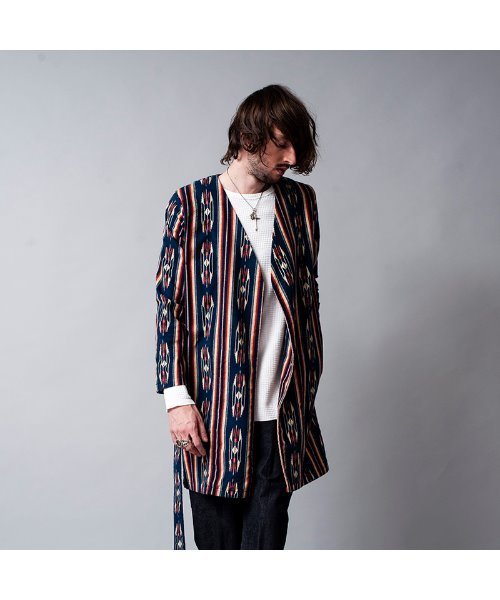 NO ID.（ノーアイディー） ジャケット ノーカラージャケット メンズ