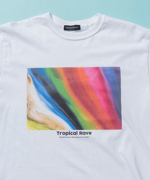 MAISON SPECIAL tシャツ 「ideas and PAINTING/アイデアズアンドペイン