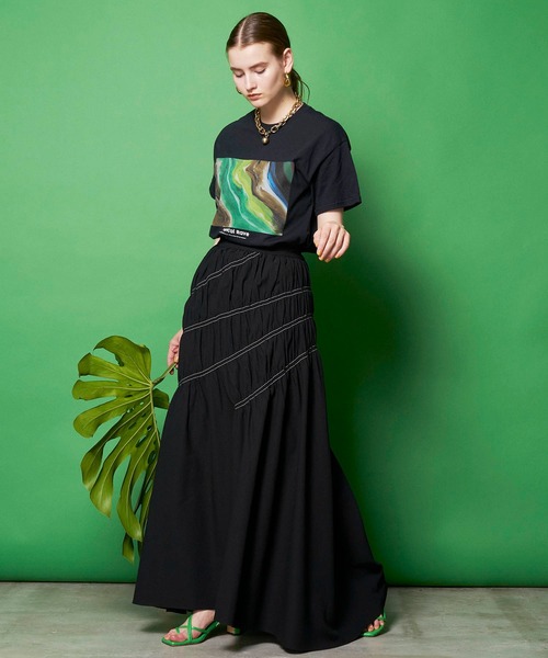 MAISON SPECIAL（メゾンスペシャル） tシャツ 「ideas and PAINTING