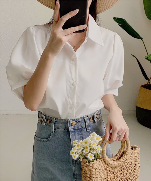 MAISON DE THERESE（メゾン ド テレーズ） ブラウス シャツ ストライプ