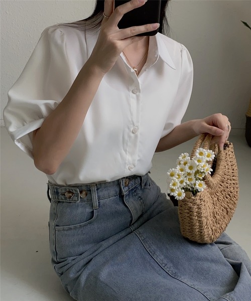 MAISON DE THERESE（メゾン ド テレーズ） ブラウス シャツ ストライプ