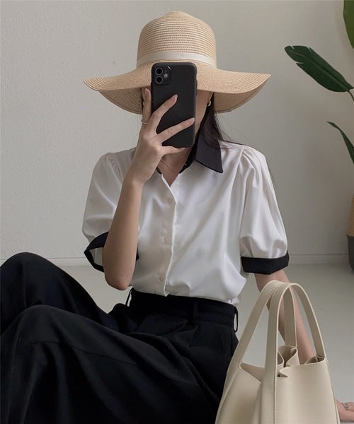 MAISON DE THERESE（メゾン ド テレーズ） ブラウス シャツ ストライプ