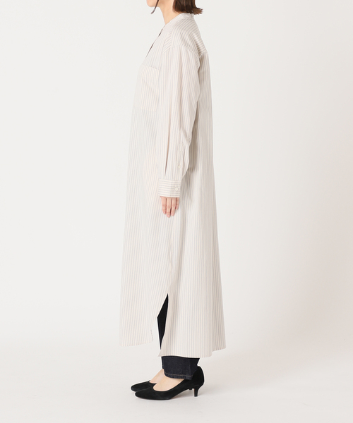 SLOBE IENA（スローブイエナ） ワンピース マルチストライプシャツ