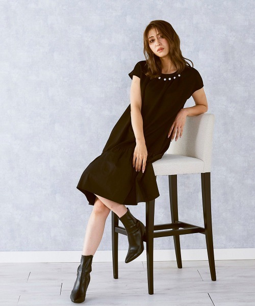 ワンピース パールワンピース 手洗い可能 Zozotown Yahoo 店 通販 Yahoo ショッピング