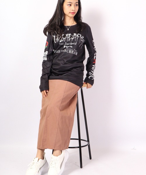 BLACK JACKALL CROWN tシャツ T/C天竺 サブリメーション
