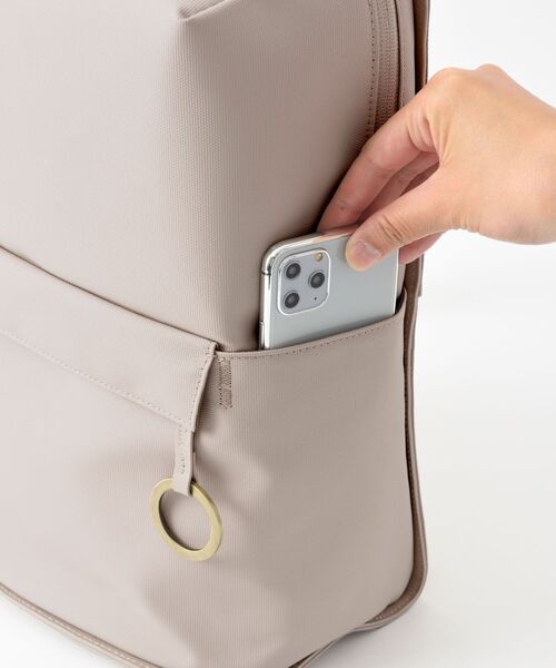 デイバック リュック Punto＆Linea フロントポケット バックパック レディースの画像
