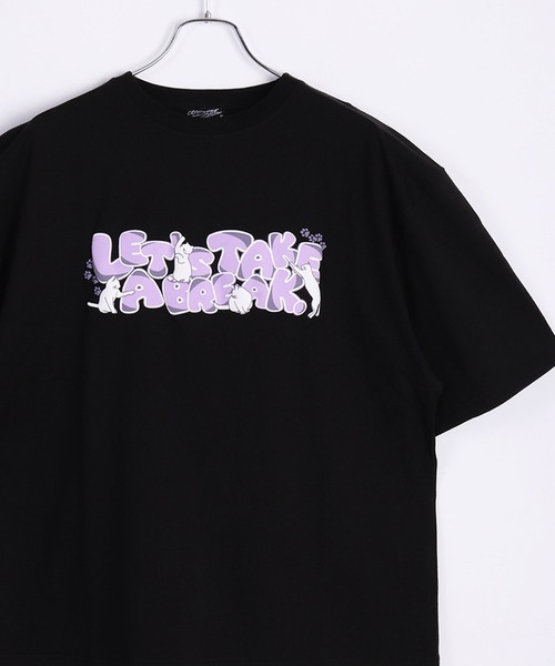 【未使用タグ付き】HARDY NOIR CAT PRINT スウエット 猫柄 CIAO 猫柄 シルエット ニットセーター ねこ柄 ネコ柄 アニマル柄