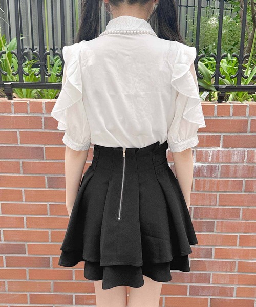 【もこもこ♡可愛い】Dior★フレア ミニスカート DIOR | フレアミニスカート マクロカナージュ テクニカル