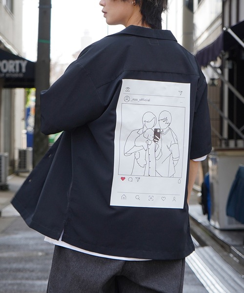 Roo（ルー） ブラウス シャツ 「Roo / ルー」カップルフォト バック