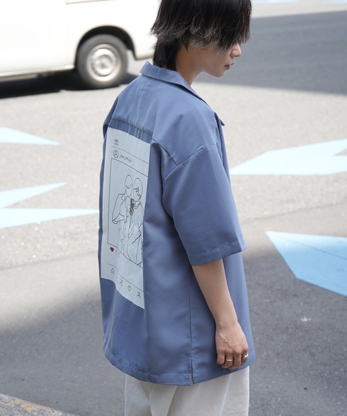 Roo（ルー） ブラウス シャツ 「Roo / ルー」カップルフォト バック