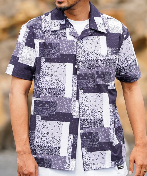 REEDOM 半袖シャツとショートパンツ XL ポリエステルツイル ソフトピーチ ショートパンツ